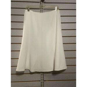 Judith Hart Petites Women's Sz 12 P A-line Skirt Elastic‎ Waist Size Zip Lined